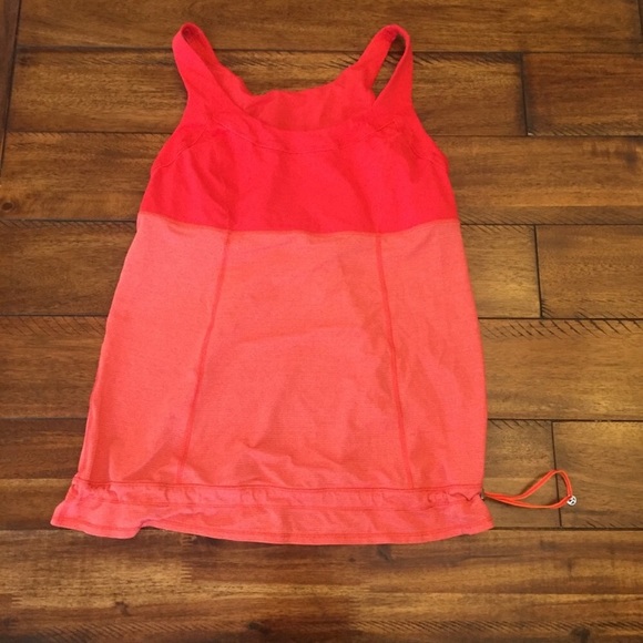 🍋Lululemon Run: Ta Ta Topper Love Red Tank - Picture 2 of 5